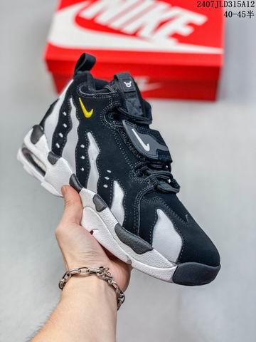 Nike Air DT Max 96 Men's Shoes White Black Yellow-02 - Click Image to Close